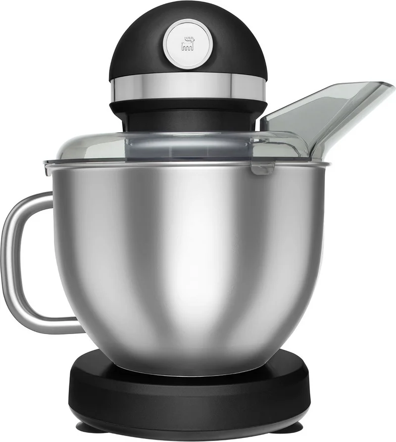 Karaca Mastermaid Chef Pro Double Arm Stand Mixer Matte Black Silver 1750 W