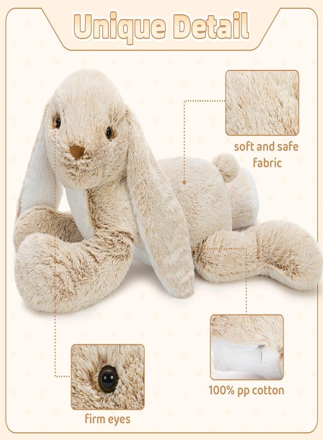 BENINY Large Bunny Stuffed Animal 31", Giant Rabbit Plush Toy for Girls Boys Kids, Big Cuddly Easter Gift for Girl Chirstmas Birthday - Image 4