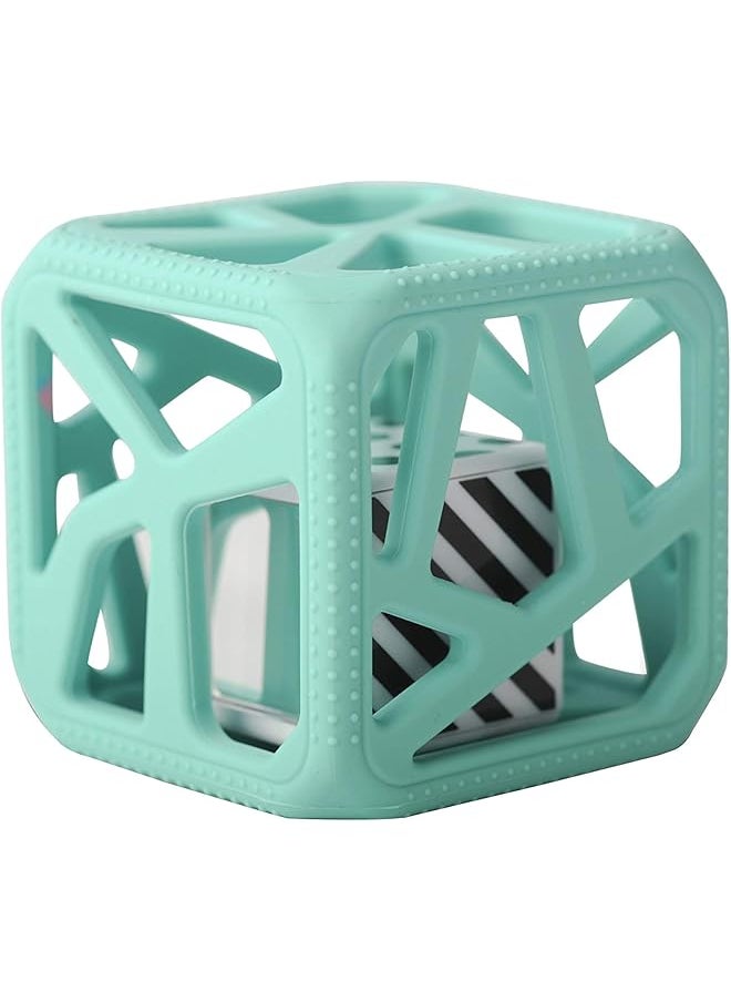 Chew Cube Easy Grip Teether Rattle Mint - pzsku/Z800652471D665A3BC120Z/45/_/1720582159/75db251a-48e2-4751-b26f-61a981d277a2