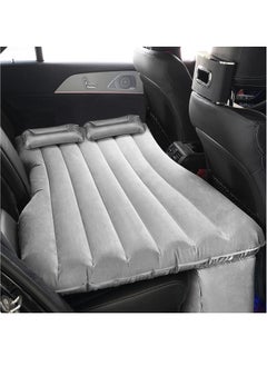 Multifunctional Inflatable Car Mattress, Car Inflation Bed, Travel Air Bed Camping Car Back Seat,with Repair Pad,Air Pump for Travel