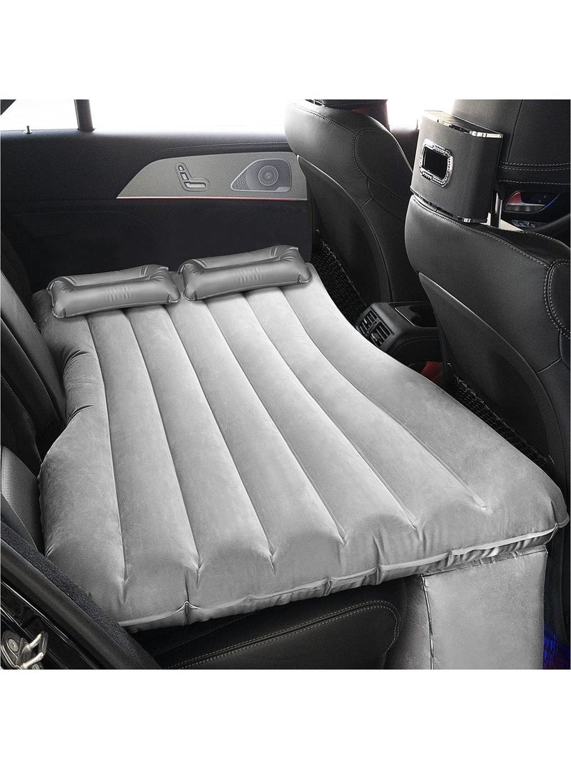 DubaiGallery - Multifunctional Inflatable Car Mattress, Car Inflation Bed, Travel Air Bed Camping Car Back Seat,with Repair Pad,Air Pump for Travel - Image 1