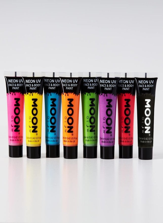Moon Glow - 0.42oz Blacklight Neon UV Face & Body Paint - Intense Purple - Image 3