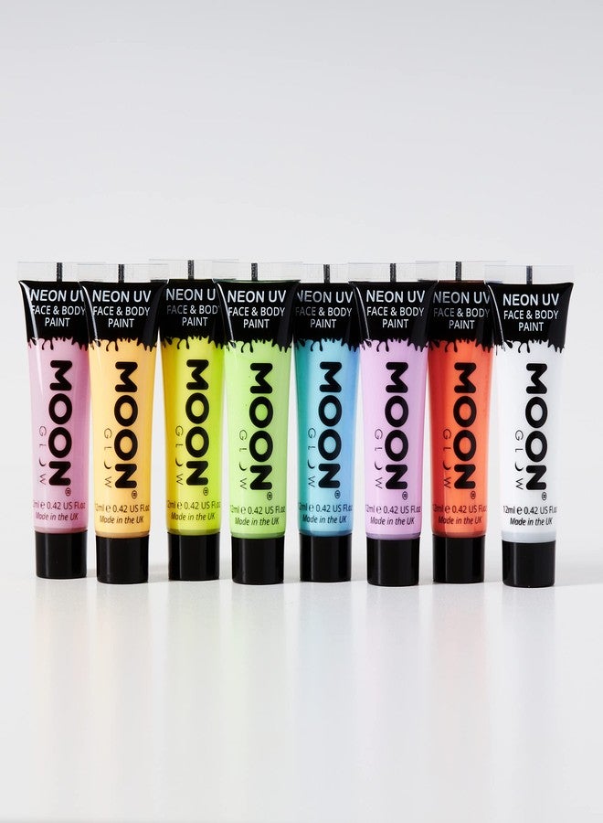 Moon Glow - 0.42oz Blacklight Neon UV Face & Body Paint - Intense Purple - Image 5