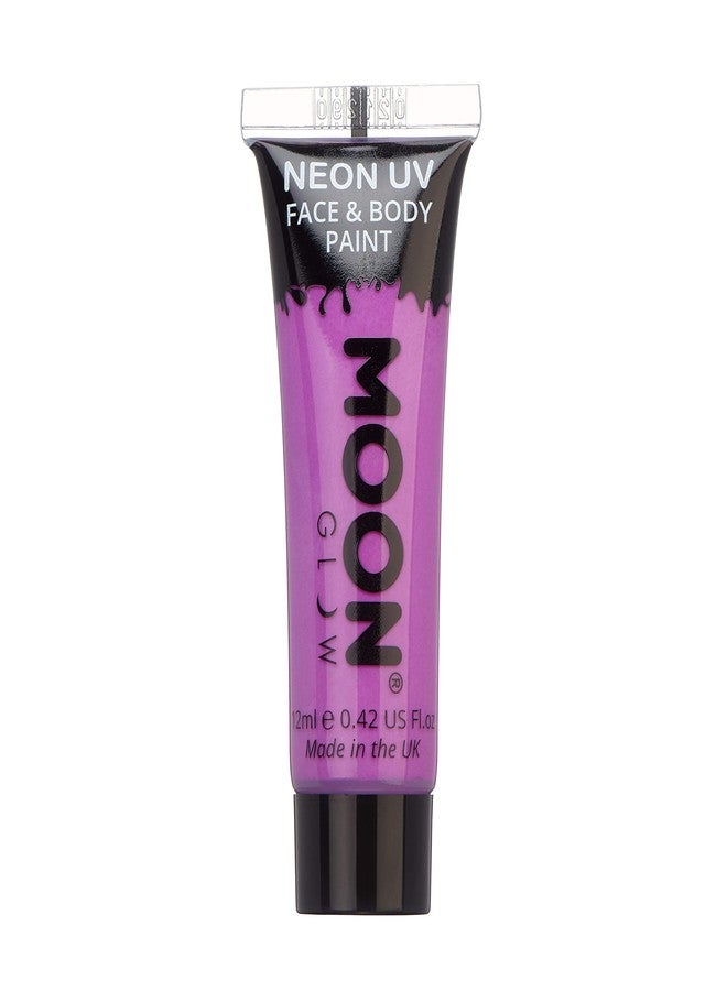 Moon Glow - 0.42oz Blacklight Neon UV Face & Body Paint - Intense Purple - Image 1