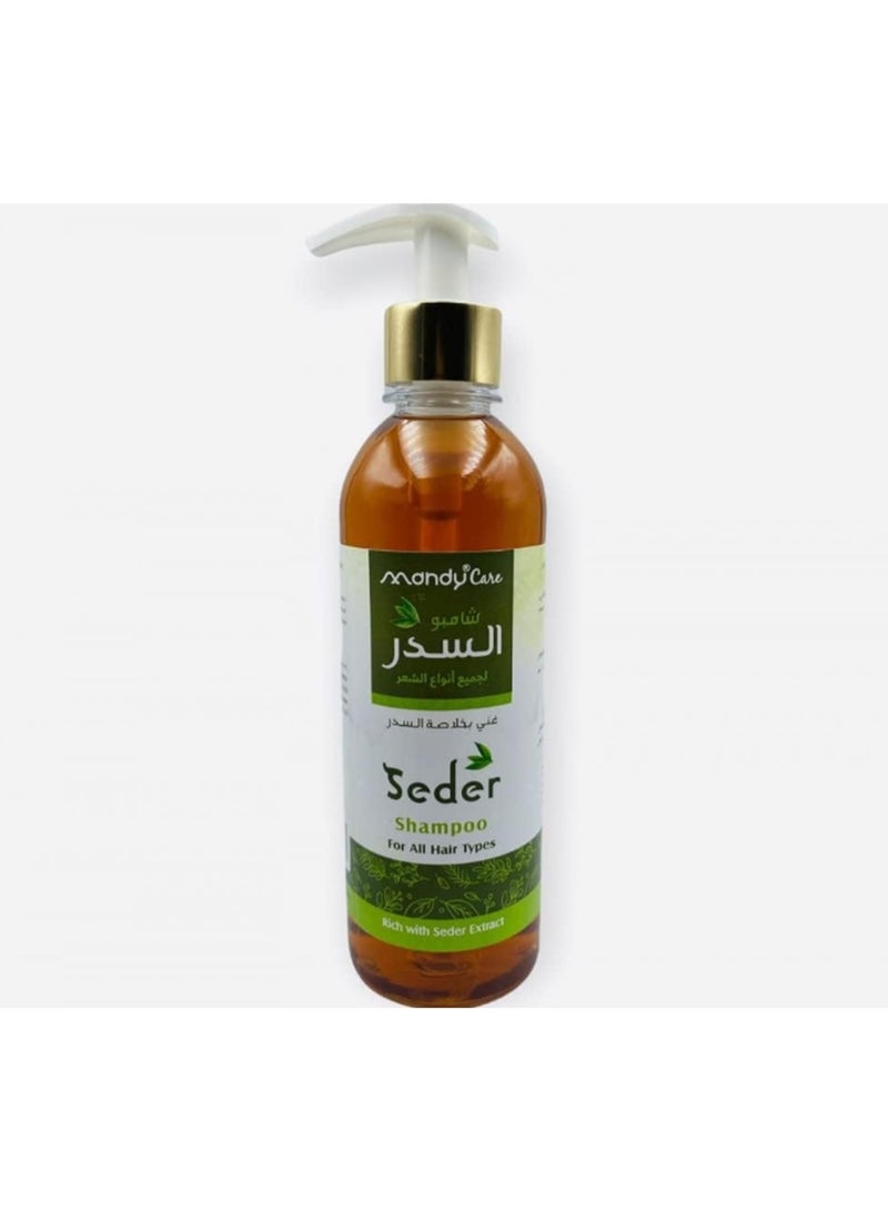 Mandy Care Seder Hair Shampoo 400 ml, Brown