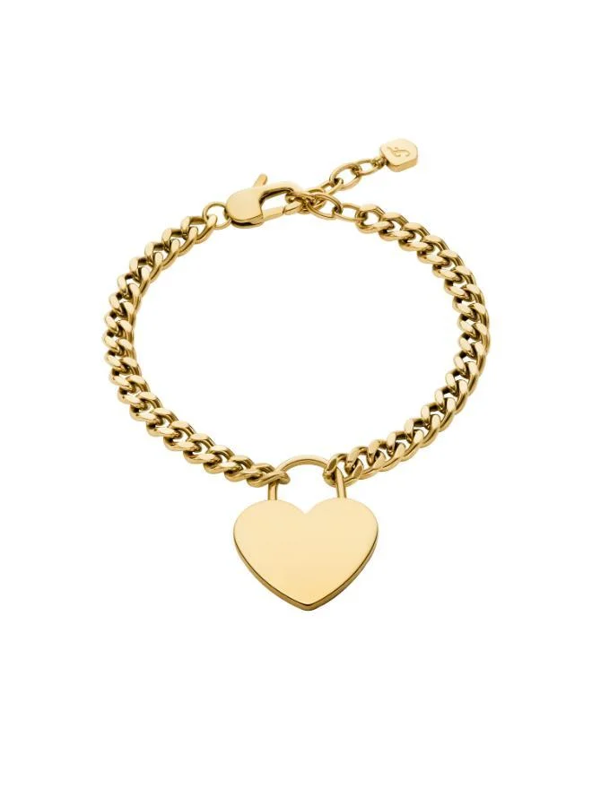 FOSSIL JF04959710 Base Metal Jewelry with Cubic Zirconia