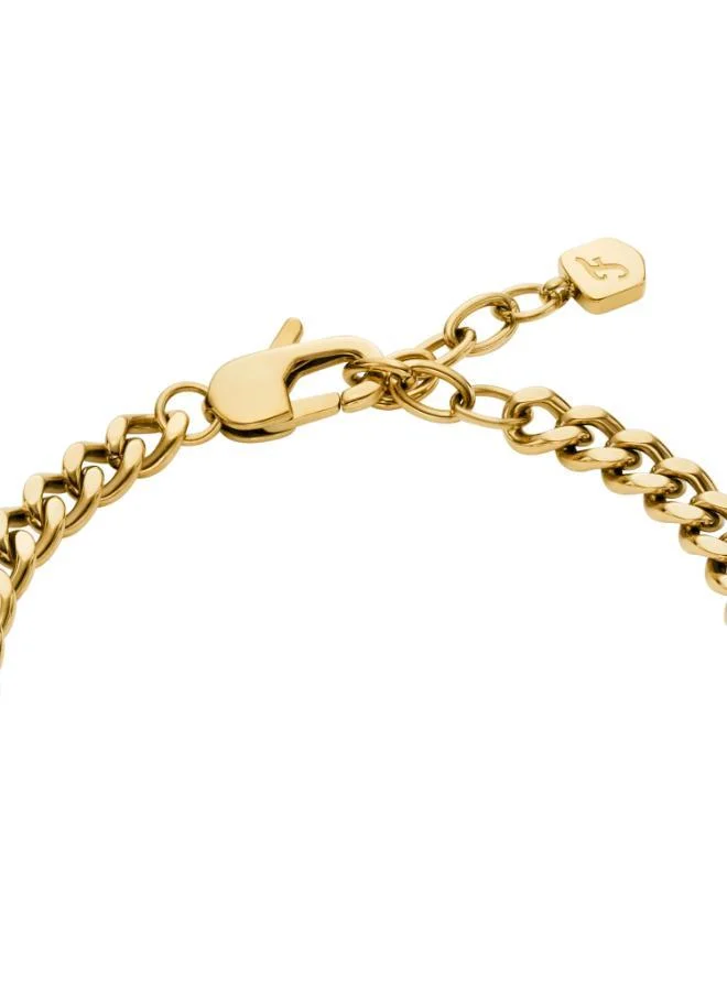 FOSSIL  JF04959710 Base Metal Jewelry with Cubic Zirconia for Women | Best Price UAE