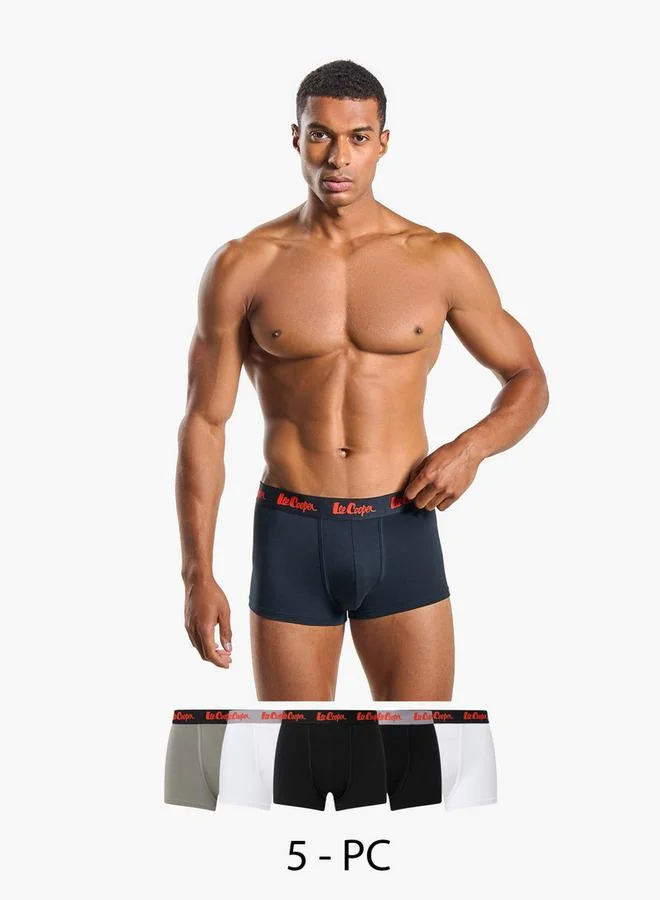 Set of 5 - Lee Cooper Trunk Briefs with Elasticated Waistband