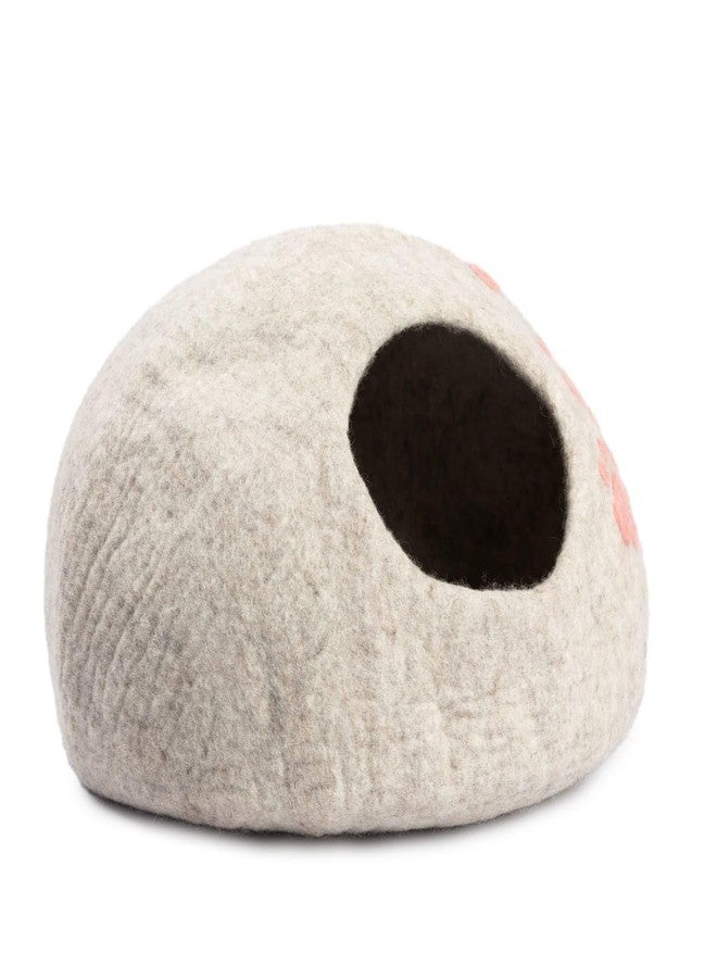 Woolygon Luxurious Eco-Friendly Merino Wool Cat Cave Bed - Foldable Hideaway Pod for Indoor Cats - Premium Felt Kitten Beds - Covered Cat House for Ultimate Cozy Comfort - Image 5