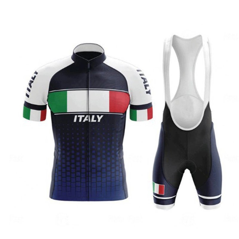 Men's Quick-Dry Cycling Jersey Short Sleeve Set - Image 3