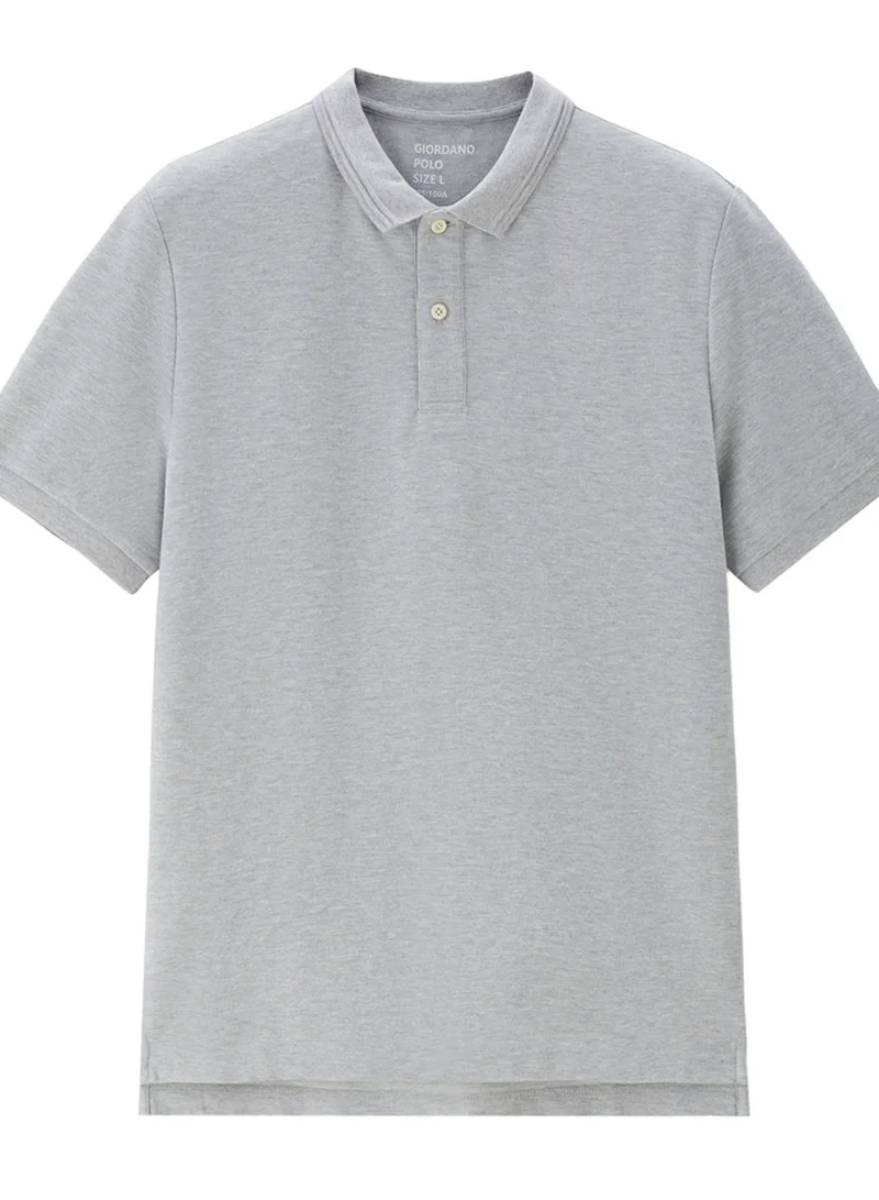 جيوردانو Men's Relaxed Cool Jade Pique Polo