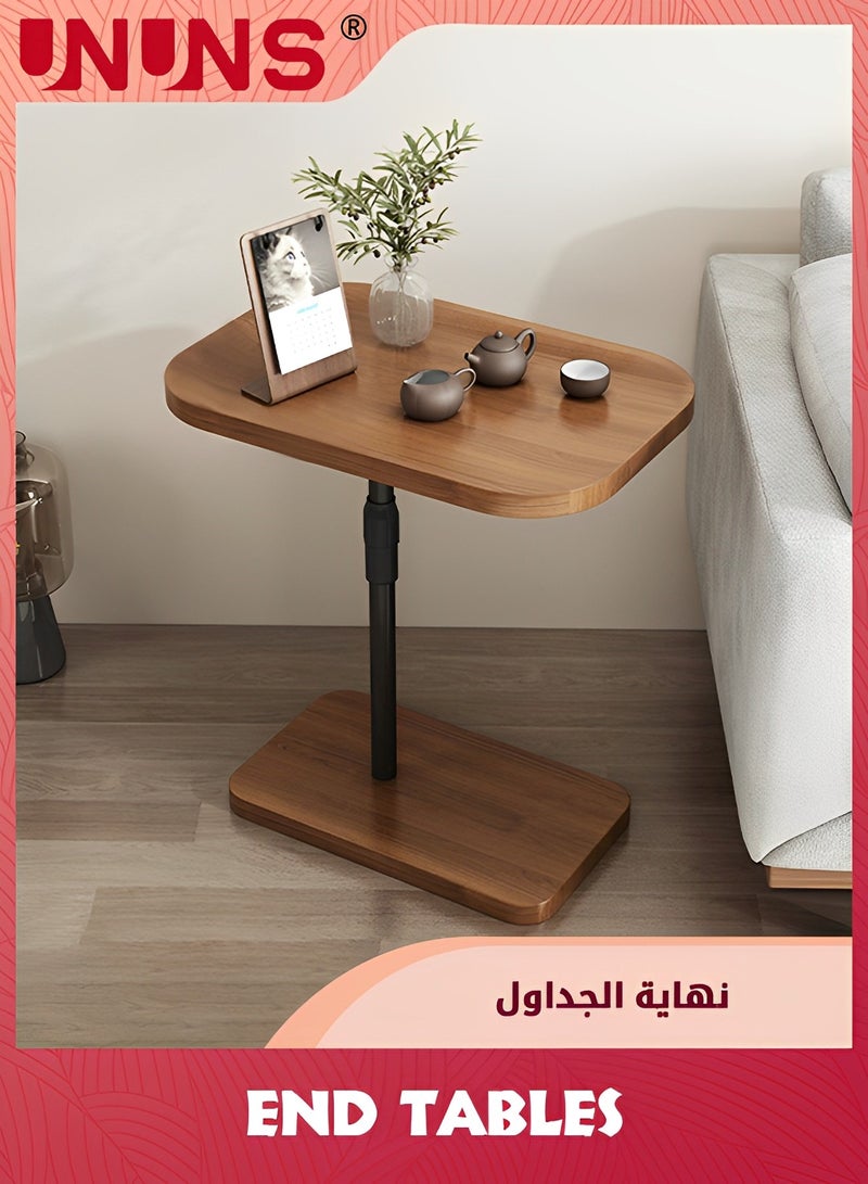 UNUNS Modern Side Coffee Table For Living room,Sofa,Corner,Bedside,Coffee Table For Living Room Bedroom Indoor And Out door Side Table With Metal Frame - Image 1