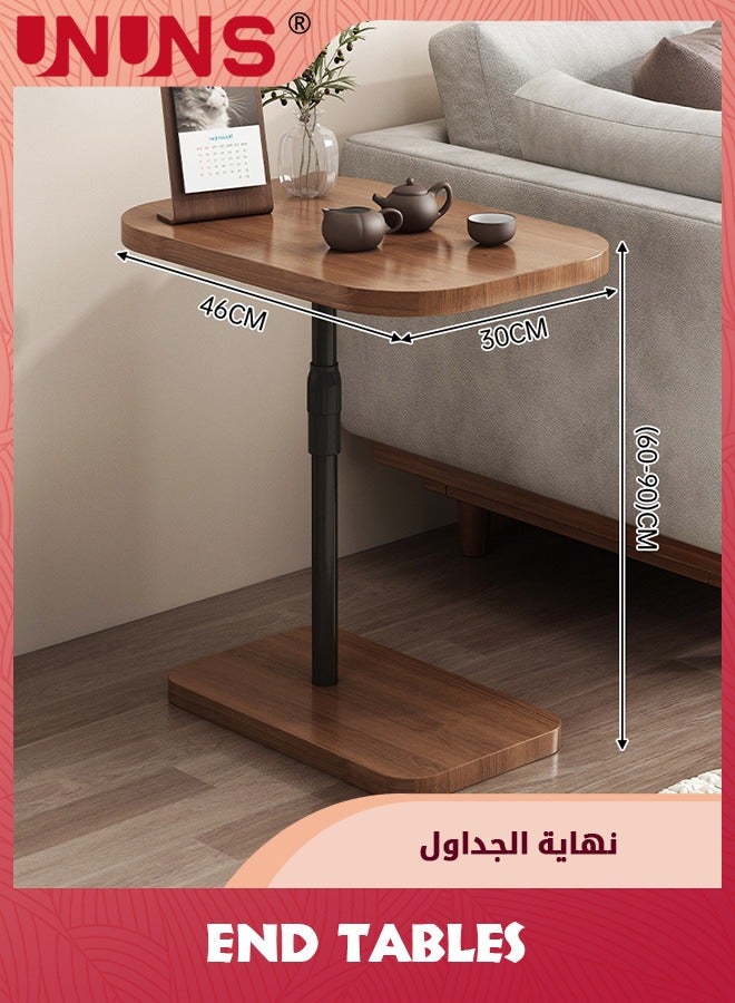 UNUNS Modern Side Coffee Table For Living room,Sofa,Corner,Bedside,Coffee Table For Living Room Bedroom Indoor And Out door Side Table With Metal Frame - Image 2