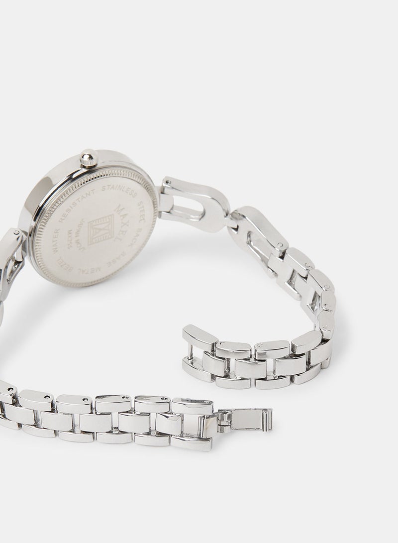 Maxel Classic Quartz Ladies Analog Wrist Watch MX178 - 28mm - Image 3