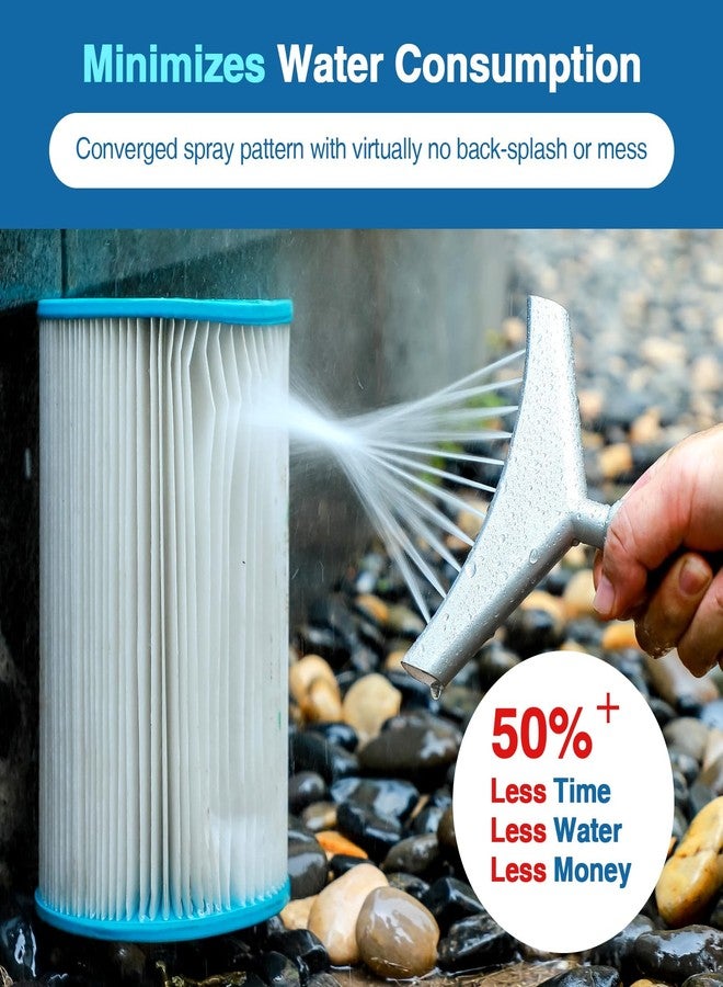 LAMTOP Premium Pool & Spa Filter Cartridge Cleaner, Removes Debris & Dirt from Pool Filters in Seconds, Heavy Duty & Durable Pool Cartridge Filter Cleaner, for a Clean Flow of Water Today - Image 5