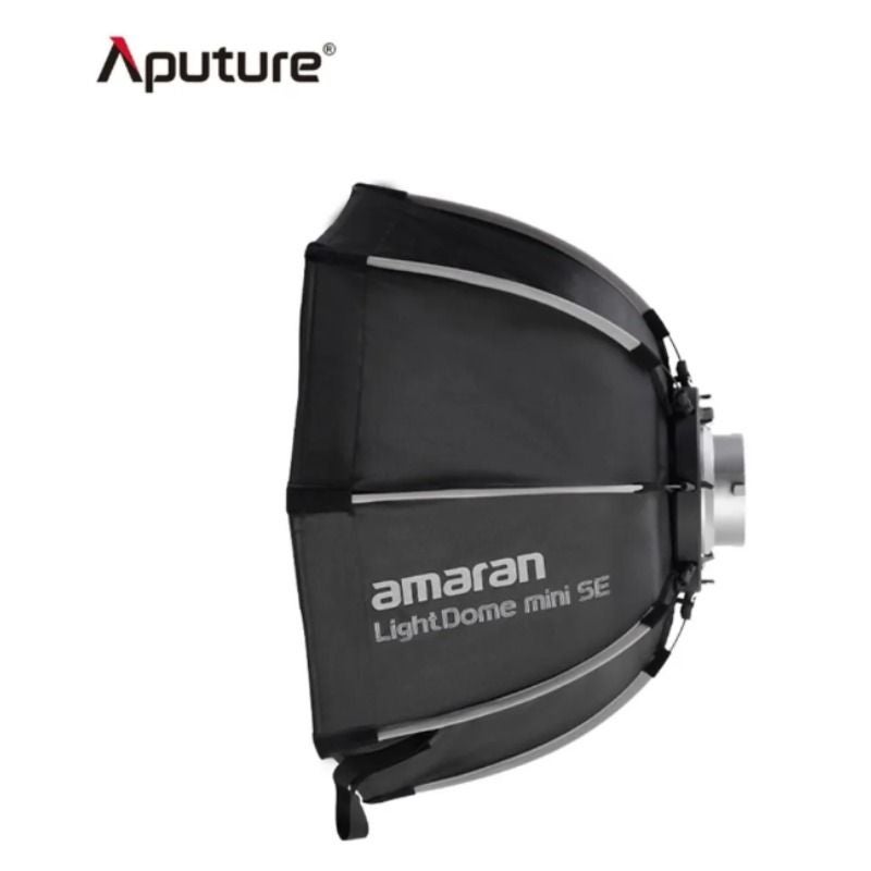 Aputure Light Dome Mini SE Softbox with Grid Bowens Mount for Amaran Cub 60 100d/x 200d/x 150c 300c - Image 3