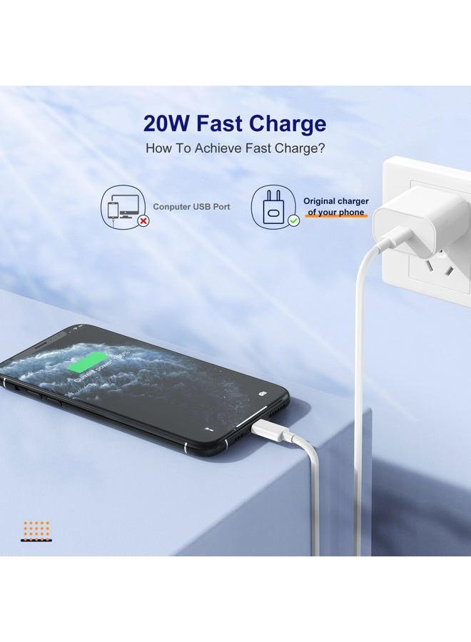 Uzeuza USB C to Lightning Cable 10ft, for Apple Certified 2Pack iPhone Fast Charger Cable,Type C Port Support Long Apple Charging Cord 10 Foot for iPhone 14 Pro Max/13 Pro/13/12 mini/11/X/XS/8/7 Plus/iPad - Image 5