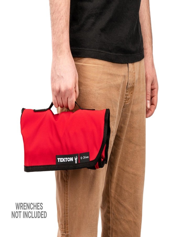 TEKTON 19-Tool Combination Wrench Pouch (6-24 mm) | OTP21203 | Made in USA - Image 4