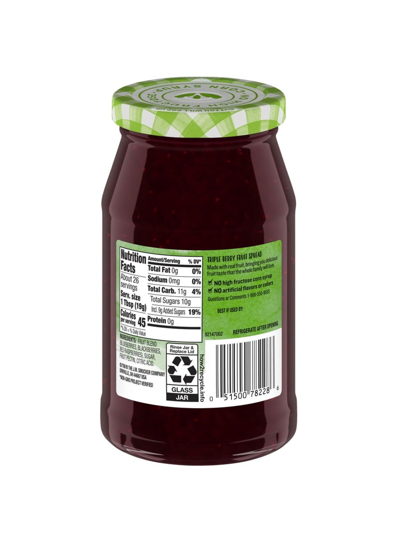 Smucker's مربى الفواكه الثلاثي الطبيعي - Image 2