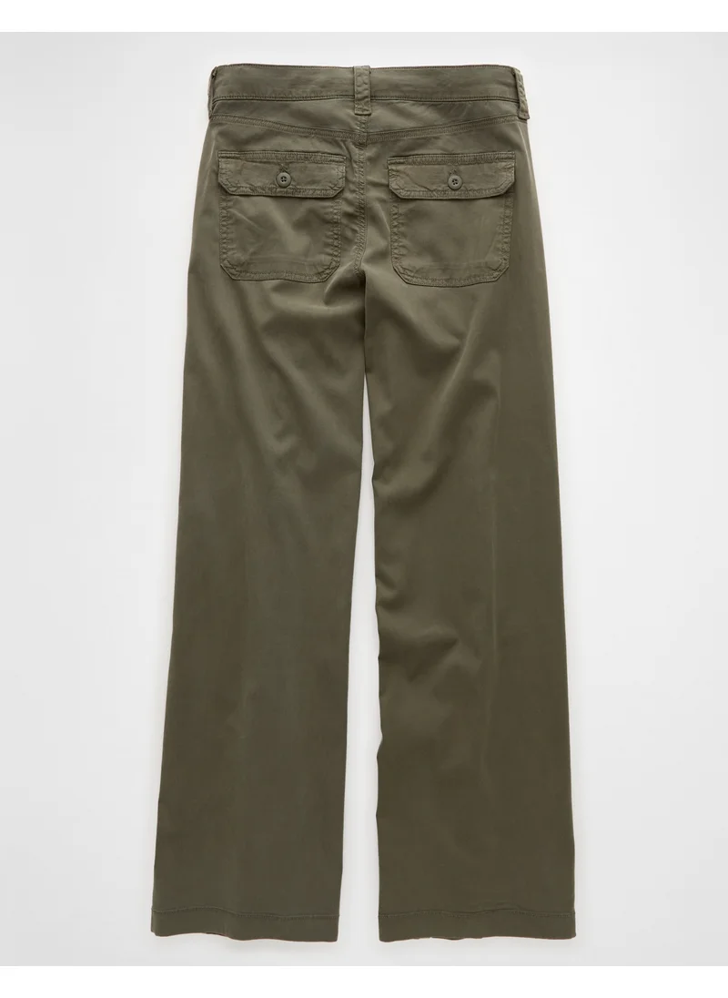 امريكان ايجل AE Stretch Low-Rise Baggy Wide-Leg Pant