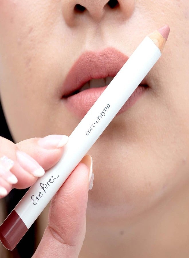 Ere Perez - Natural Coco Crayon Hydrating Lip Color | Baobab + Coconut Oil, Silica, Vitamin E | Protect, Nourish, Repair | Vegan, Cruelty-Free, Clean Beauty (Grace, 0.01 oz | 3 g) - Image 5