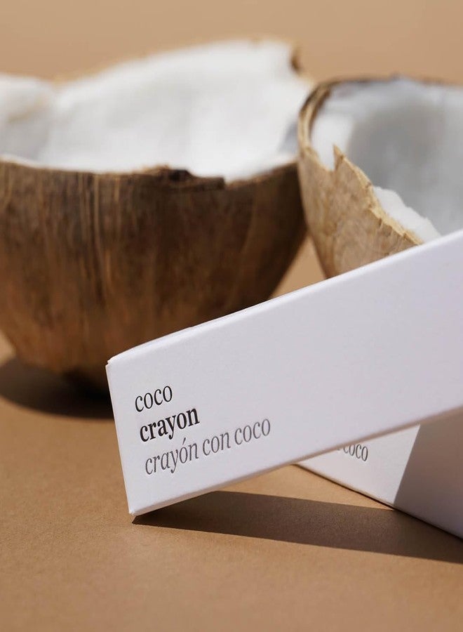 Ere Perez - Natural Coco Crayon Hydrating Lip Color | Baobab + Coconut Oil, Silica, Vitamin E | Protect, Nourish, Repair | Vegan, Cruelty-Free, Clean Beauty (Grace, 0.01 oz | 3 g) - Image 3