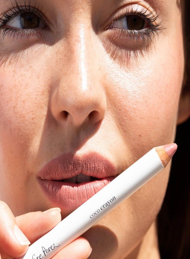 Ere Perez - Natural Coco Crayon Hydrating Lip Color | Baobab + Coconut Oil, Silica, Vitamin E | Protect, Nourish, Repair | Vegan, Cruelty-Free, Clean Beauty (Grace, 0.01 oz | 3 g) - Image 4