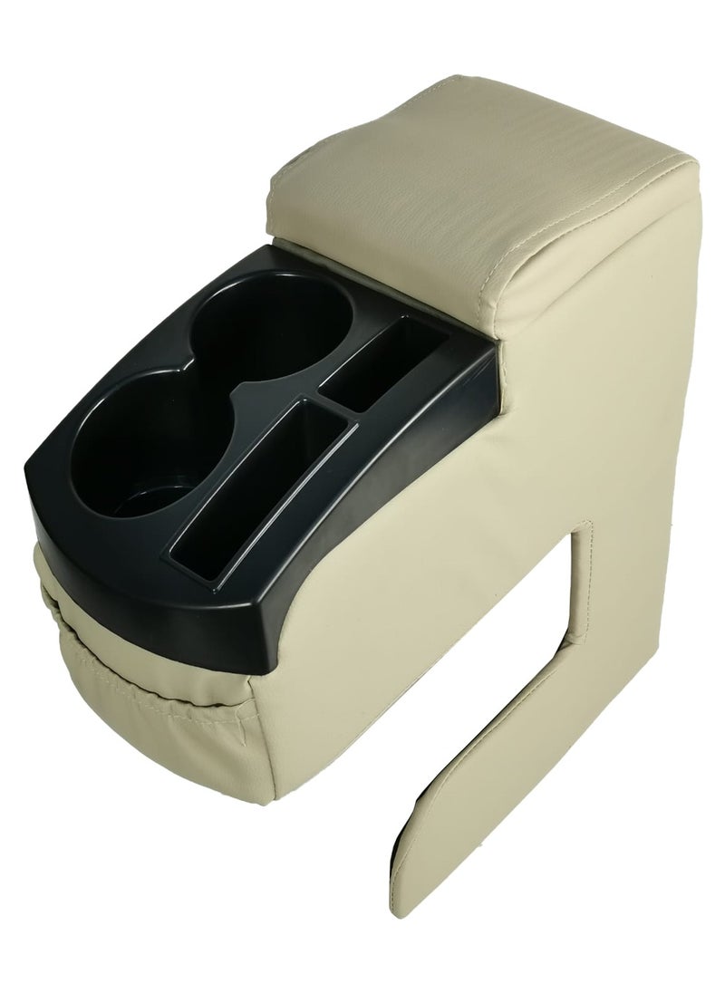 3XR Car Drink Holder Armrest Multi Console Box Drink Holder Car Center Console Box  - Image 2