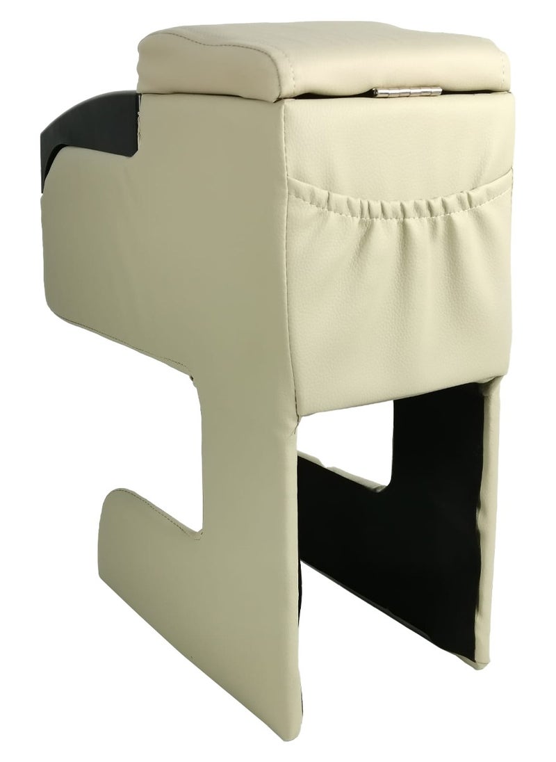 3XR Car Drink Holder Armrest Multi Console Box Drink Holder Car Center Console Box  - Image 3