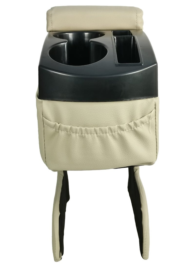 3XR Car Drink Holder Armrest Multi Console Box Drink Holder Car Center Console Box  - Image 4
