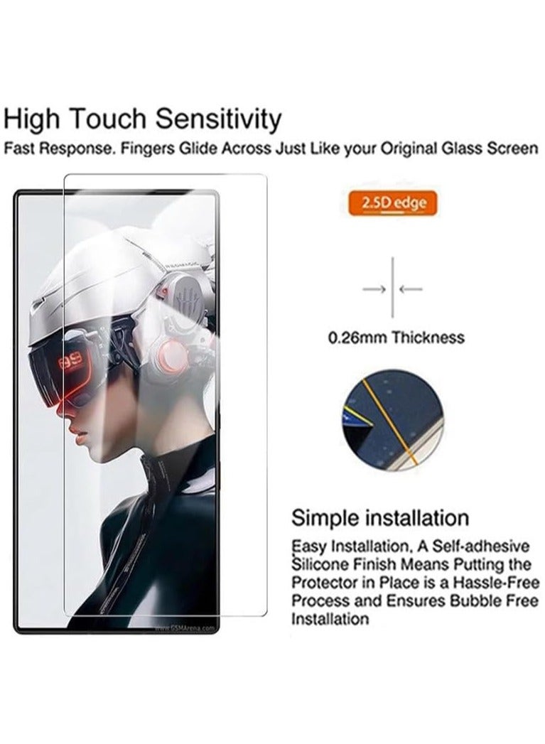 General Tempered Glass Compatible with Red Magic 9 Pro/9 Pro Plus Screen Protector, [2 Pack] Premium Quality Guard Film, Case Friendly, Shatterproof, Shockproof, Scratchproof Oilproof  - Image 5
