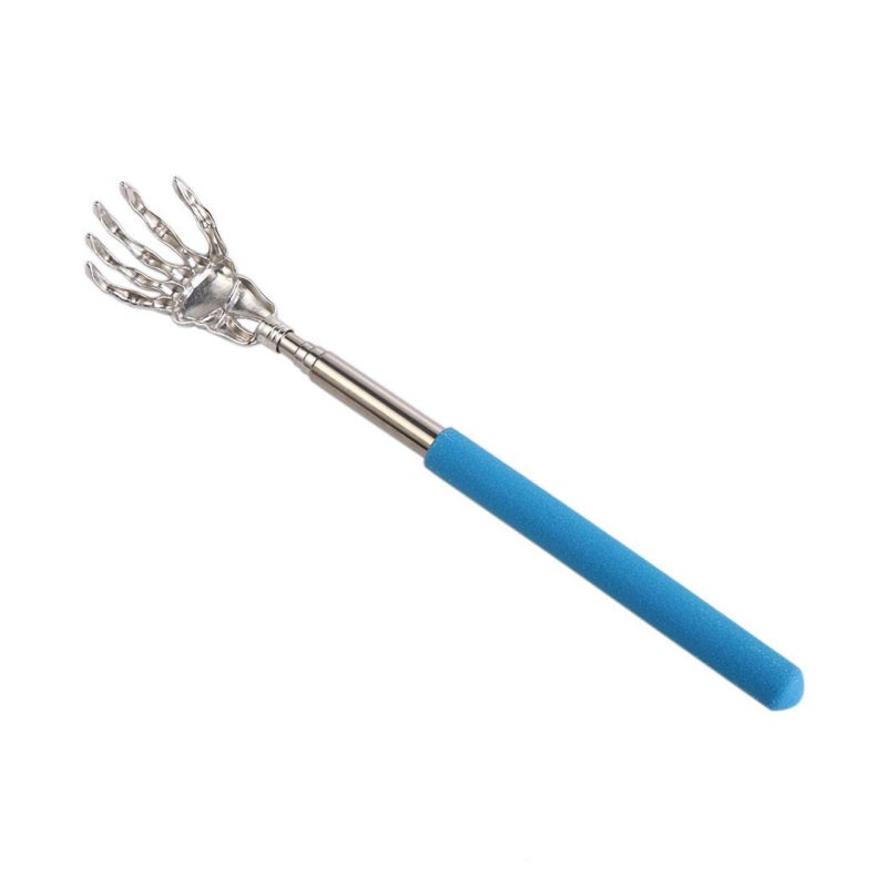 Stainless steel retractable back scratcher, retractable back scratcher portable hand back scratcher women's men's massage tool (4pcs) - Image 5