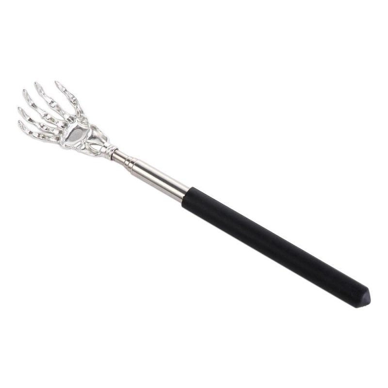 Stainless steel retractable back scratcher, retractable back scratcher portable hand back scratcher women's men's massage tool (4pcs) - Image 4