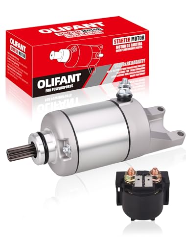 OLIFANT Starter Motor for Kawasaki Prairie 360 2003-2008 4X4 KVF360 21163-1328 Olifant - Image 1
