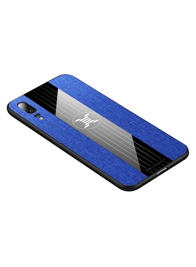 The Bros Case For Huawei P20 Stitching Cloth Textue Shockproof TPU Protective Case