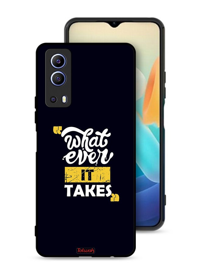 Tolwak Vivo Y72 5G Protective Case Cover Whatever It Takes - Image 1