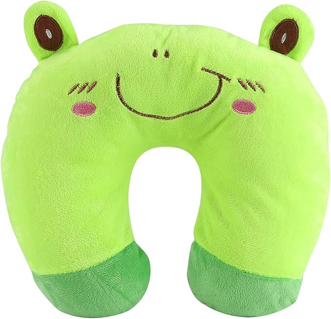U Shaped Neck Pillow Soft Fabric PP Cotton Travel Car Head Rest Cushion Style 4 Size 4 - Image 1