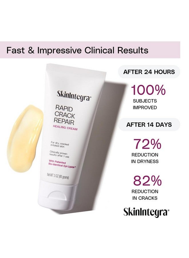 SkinIntegra Rapid Crack Repair Cream Multi Purpose Cream For Severely Dry Cracked Areas Urea & Mineral Complex 3 Oz - Image 5