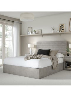 Bed and Mattress Home Mighty Bliss Upholstered Single Size ( 90 X 190 ) Dark Beige Color Bed  - Image 2