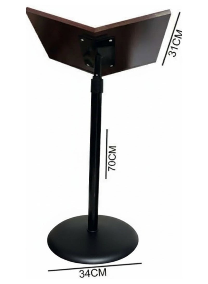 ريبنيو حامل قران تصميم تركي انيق قابل لتعديل الارتفاع - Image 3