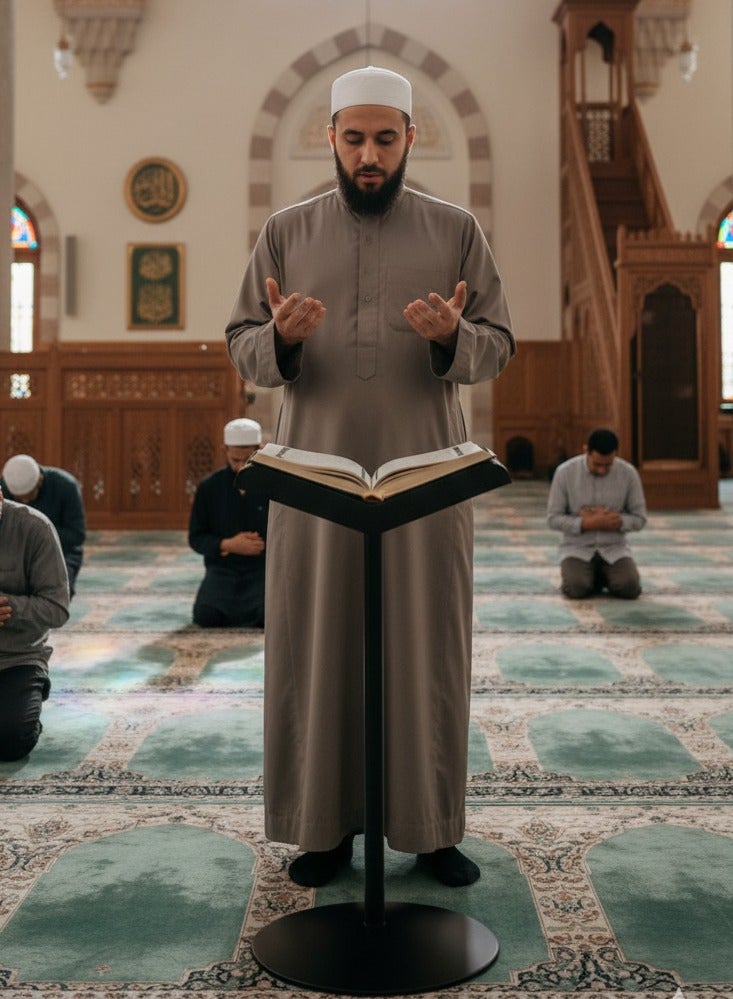 ريبنيو حامل قران تصميم تركي انيق قابل لتعديل الارتفاع - Image 5