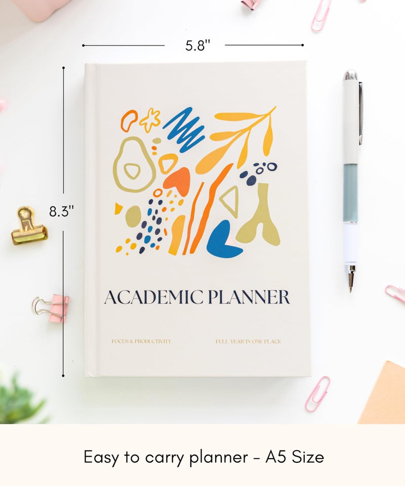 Lamare Academic Planner 2025-2026 – Undated Weekly College Student Planner 2025-2026 For Homeschool, High School, College & Nursing Students - Image 2