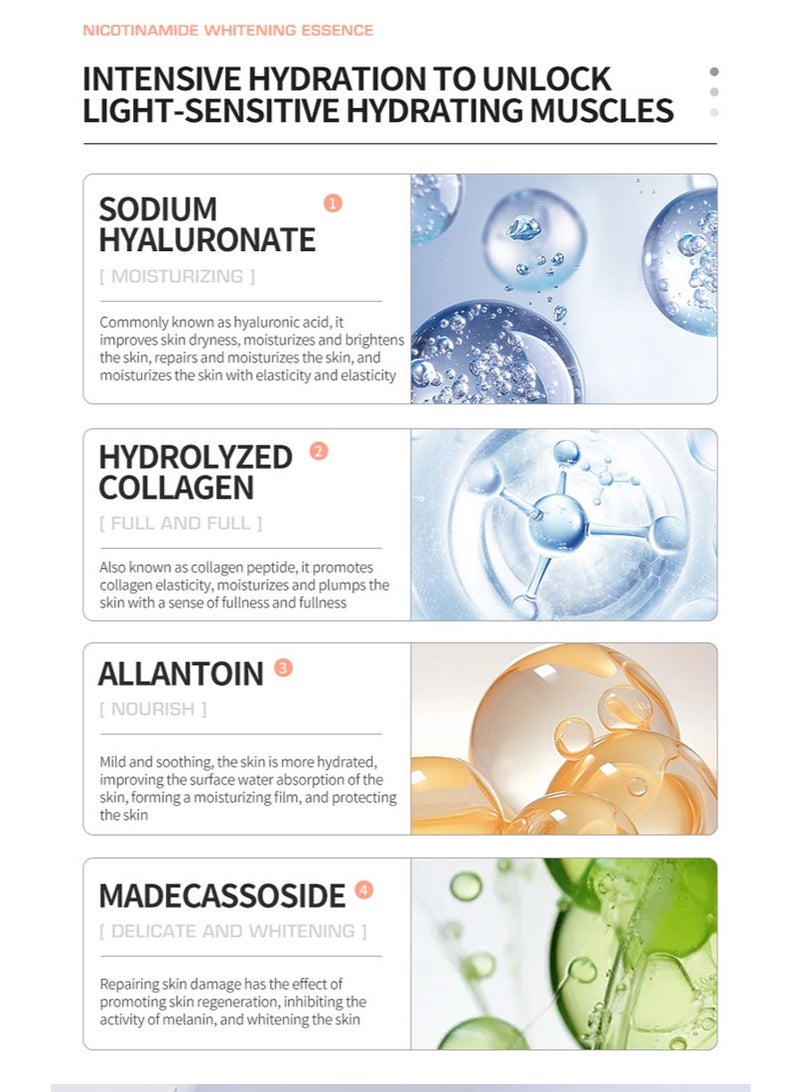 ديلفينث DEleventh العلامة التجارية الكورية مصل الوجه النياسيناميد 37ml / مع Pro-Xylane وإكتوين، مضاد للتجاعيد، وتفتيح البشرة وترطيبها، وتقليل المسام والخطوط الدقيقة، وتنعيم البشرة، وتعزيز مرونتها للحصول على بشرة مشرقة - Image 5