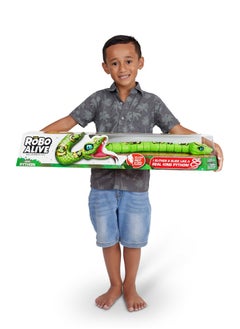 ROBO ALIVE ZURU ROBO ALIVE King Python, Battery-Powered Robotic Interactive Electronic Toy Pet Reptile Ultra Real Movements Prankst Toys For Ages 3+  - Image 4