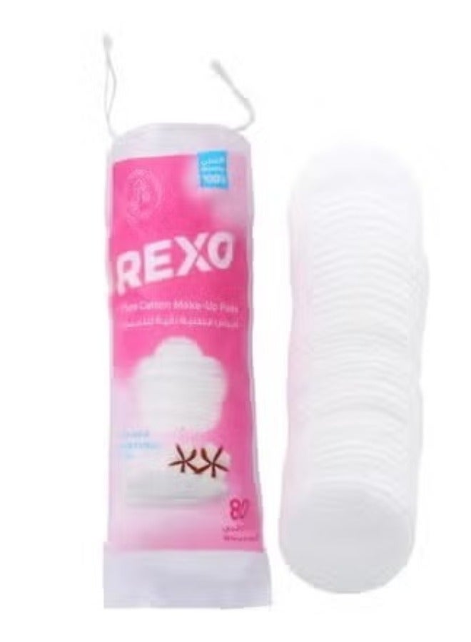 Generic Experience Ultimate Softness and Pure Clean with REXO Cotton Pads – Made from 100% Pure Cotton for Gentle and Effective Makeup Removal and Daily Skincare  - Image 1