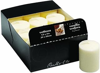 Candlelite Candle Lite Classic Vanilla Votive (Pack Of 12) 1276570 Candle Votives - Image 1