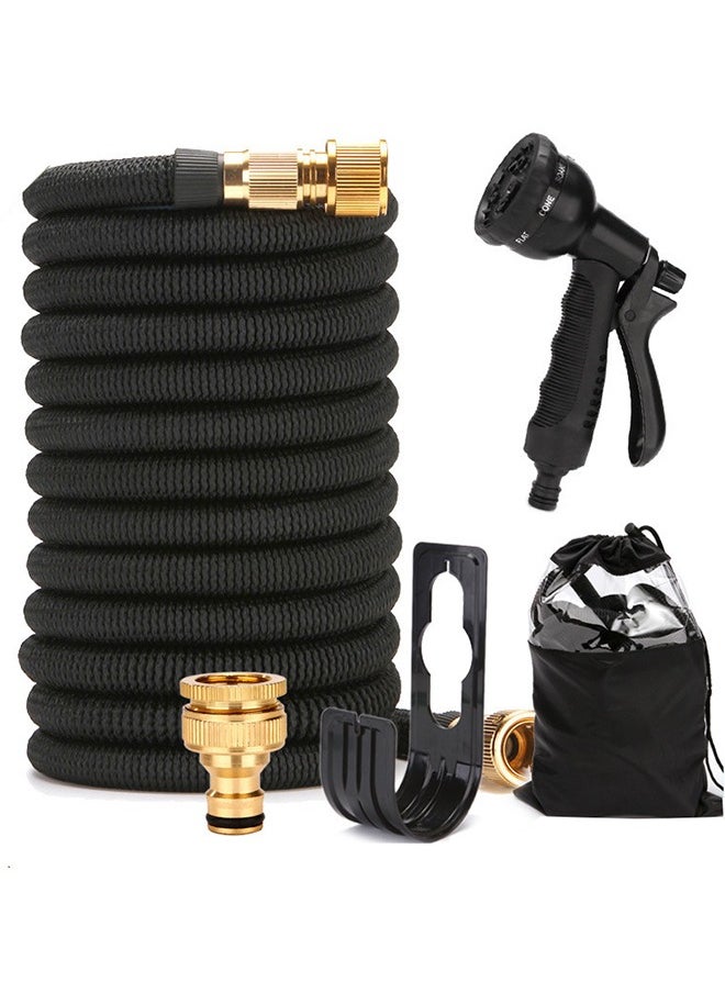 Joshberg 100ft Expandable Garden Hose,Flexible Water Hose with 8 Nozzle Patterns,Lightweight Hose Car Wash Hose with Storage Bag for Yard Car Pets Glass Wash  - Image 1