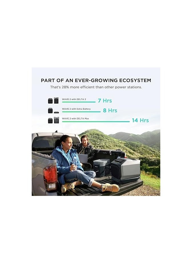 ECOFLOW - ECOFLOW WAVE 2 - Portable Air Conditioner (Without Add-on Battery) - Image 1