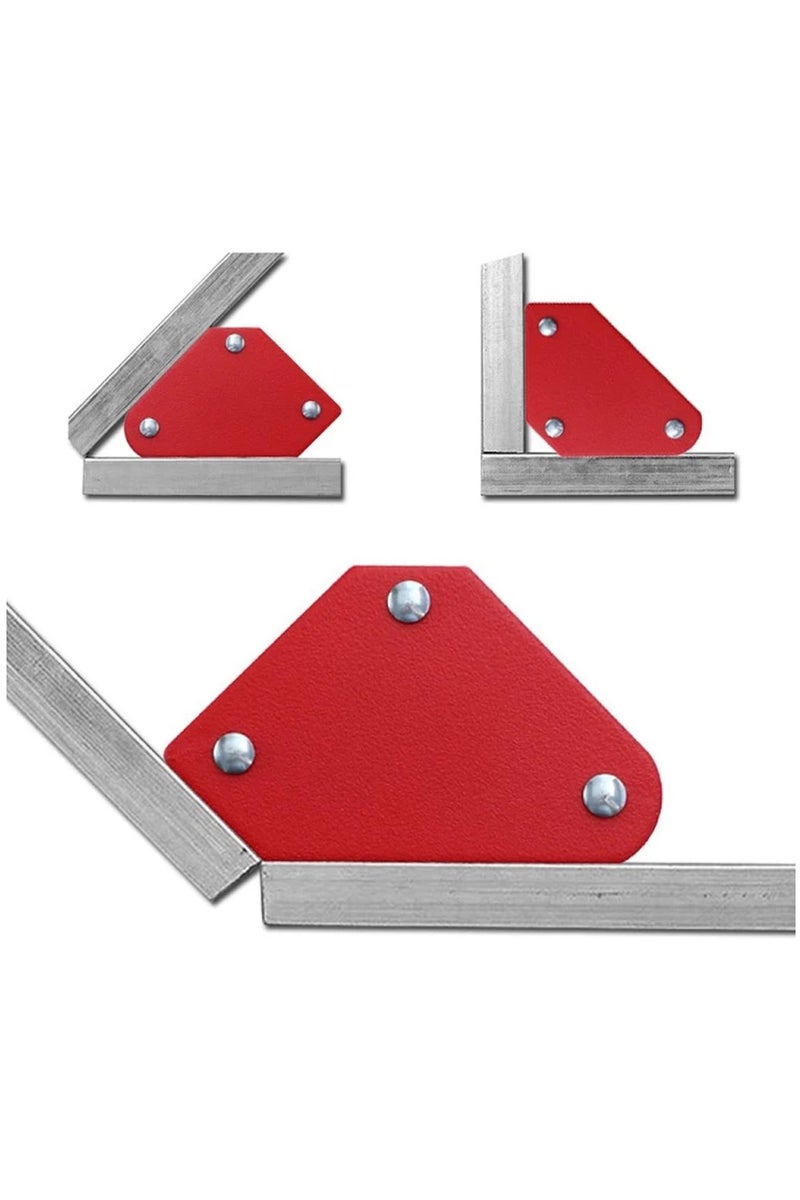 DEFAONS 6-Piece Welding Magnet Set – 45°, 90°, 135° Multi-Angle Magnetic Holder for Welding, Soldering, Assembly, and Pipe Installation – Strong Magnetic Grip for Metal Positioning and Alignment - Image 2