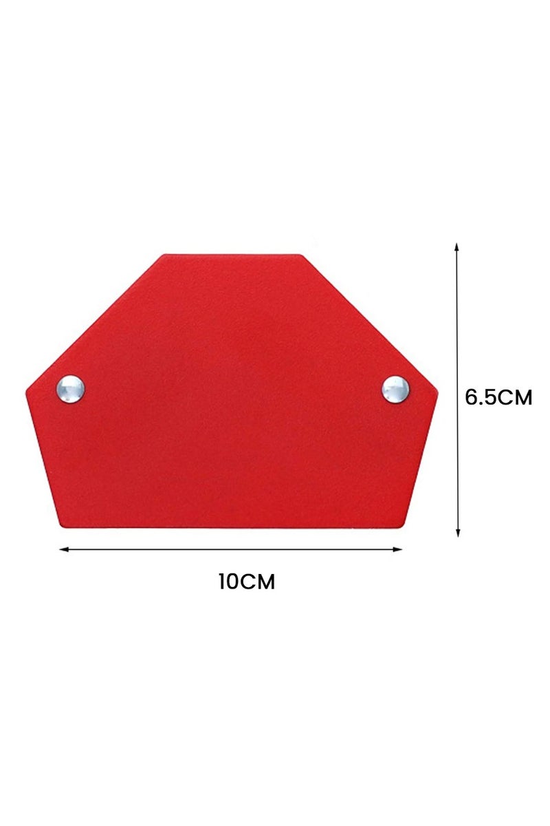 DEFAONS 6-Piece Welding Magnet Set – 45°, 90°, 135° Multi-Angle Magnetic Holder for Welding, Soldering, Assembly, and Pipe Installation – Strong Magnetic Grip for Metal Positioning and Alignment - Image 4